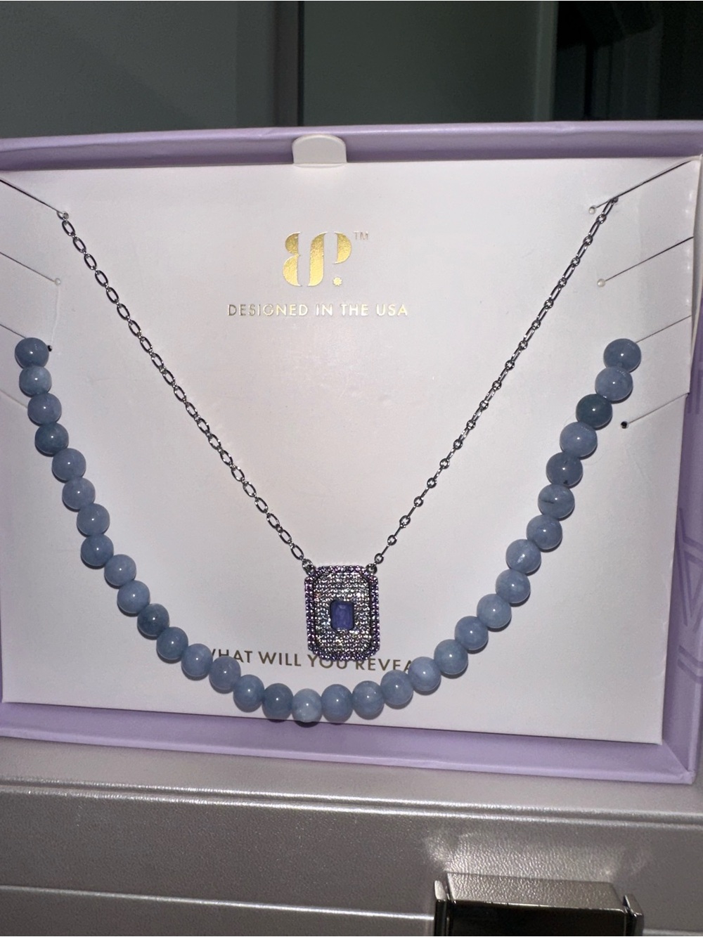 Kisses On The Seashore- Blue moonstone lavender fluorite BP